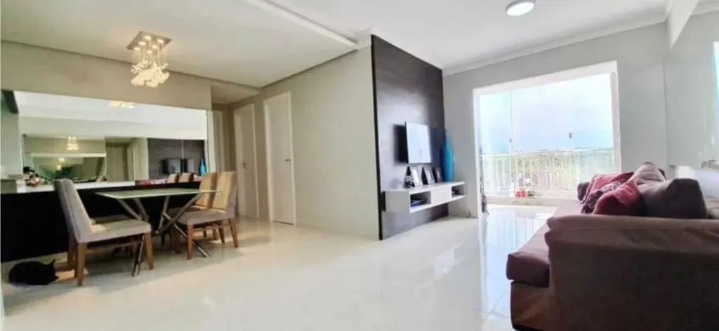 Apartamento de 3 Quartos, 100% Mobiliado no Condomínio Varandas Grand Park - Calhau, São L