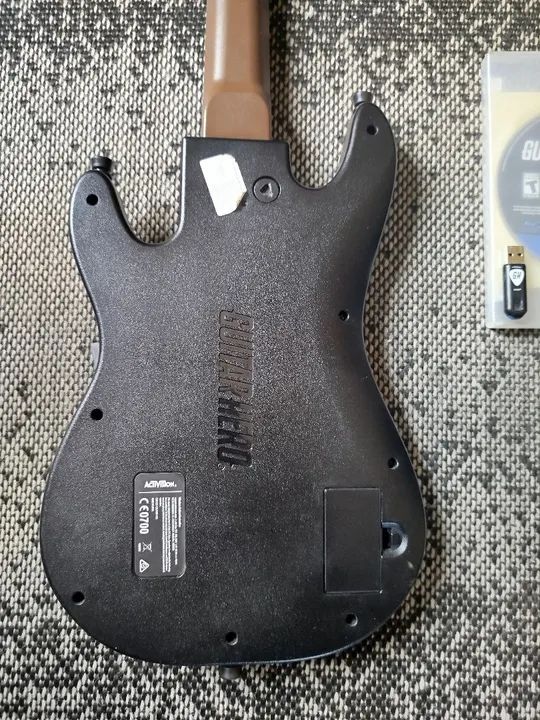 Guitarra guitar hero para ps4 e PC completa  - Foto 3