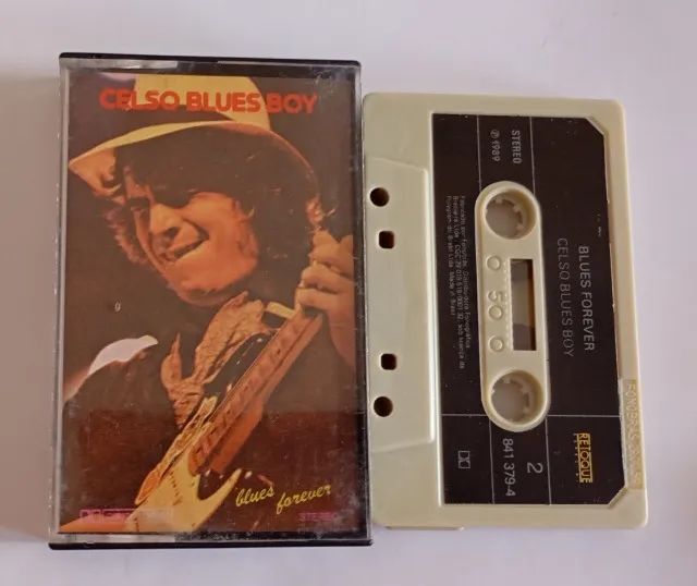 Fita K7 Cassete Celso Blues Boy Blues Forever 
