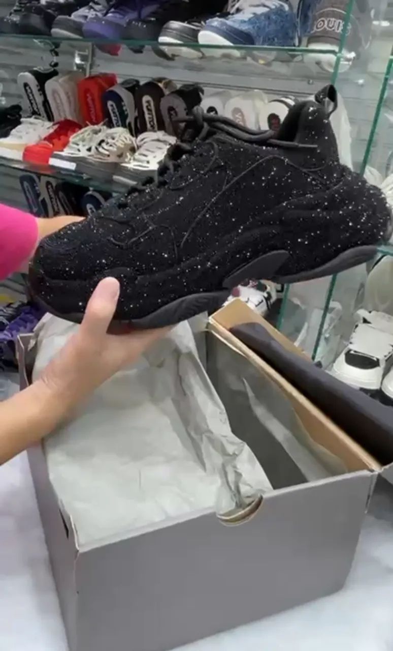 Tênis Balenciaga Brilhante High Quality Calçados Chácara