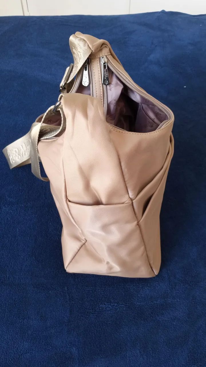 Bolsa marrom impermeável  - Foto 4