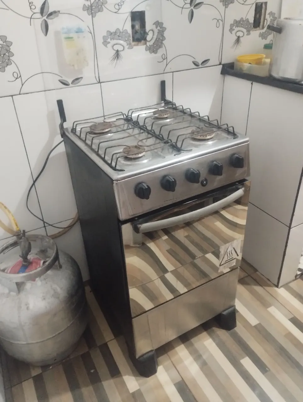 Vendo fogão inox