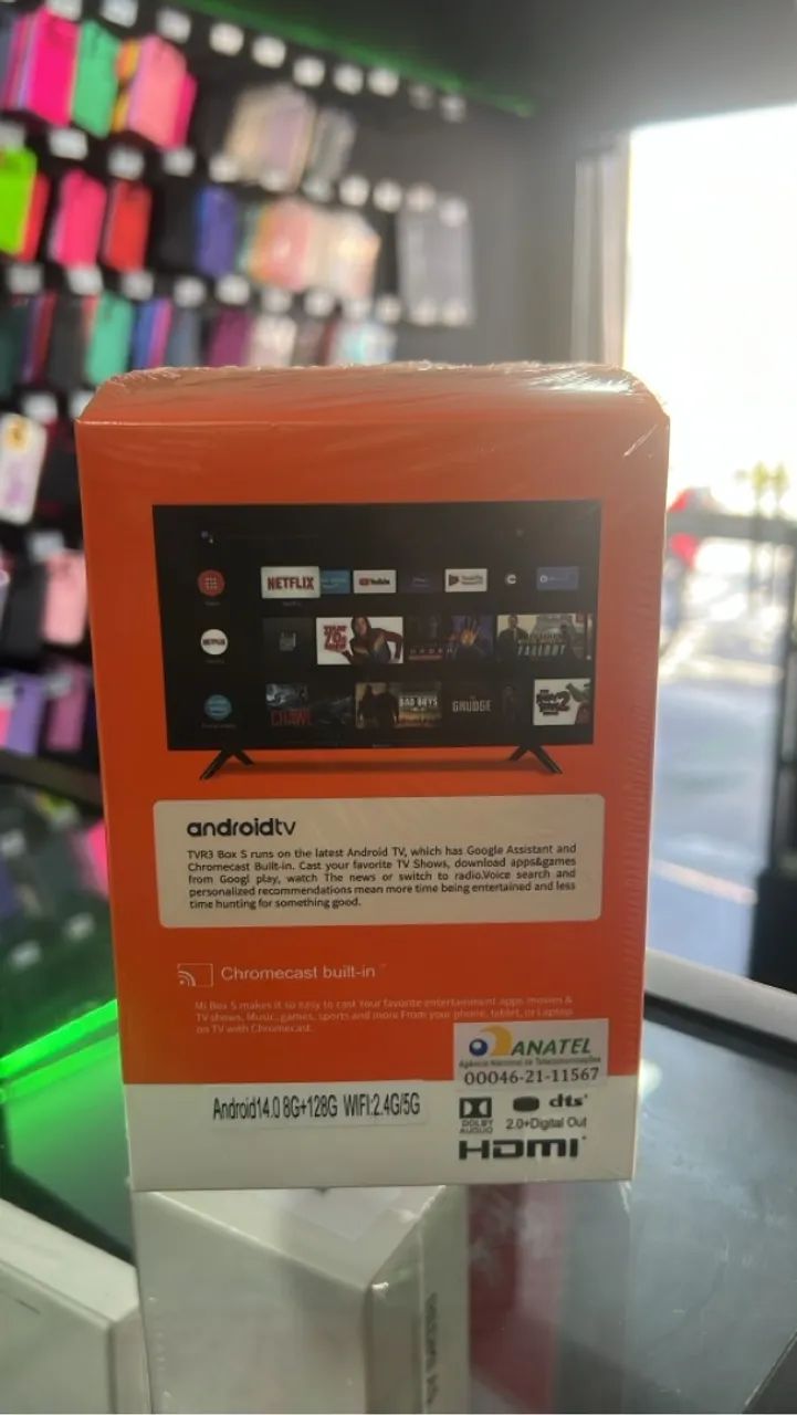 Android Tv Stick 14.0 com Google assistant