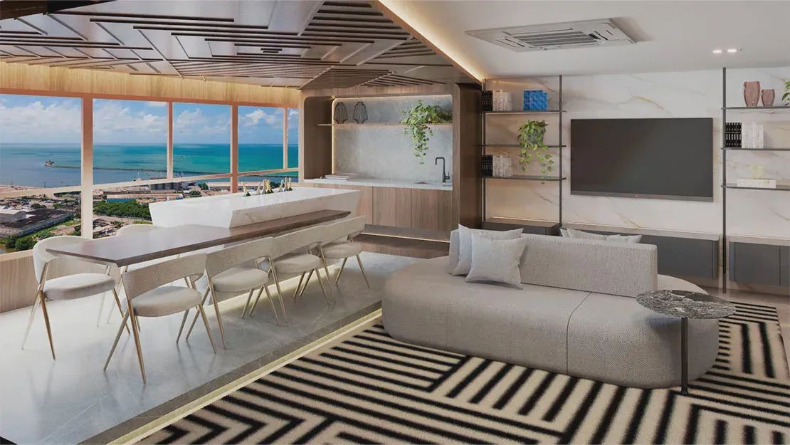 Apartamento para venda possui 146,61 metros quadrados com 4 quartos em Santo Amaro - Recif - Foto 2