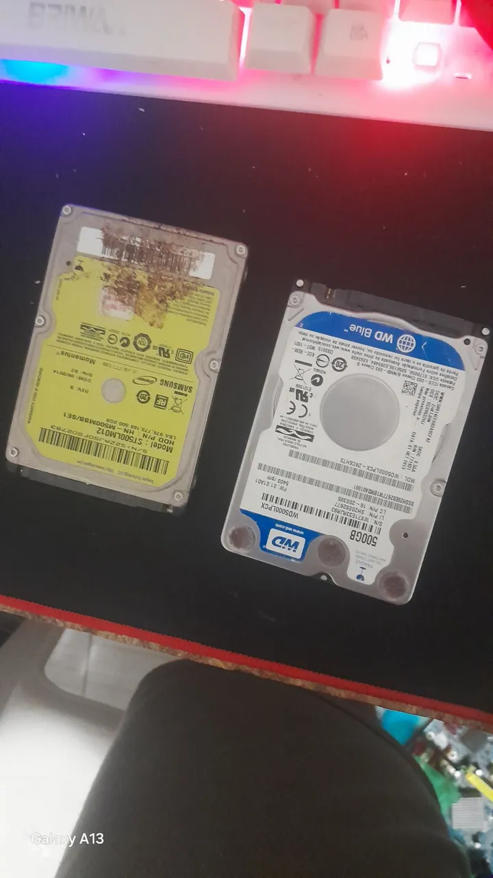 HD Interno Samsung 500GB dois