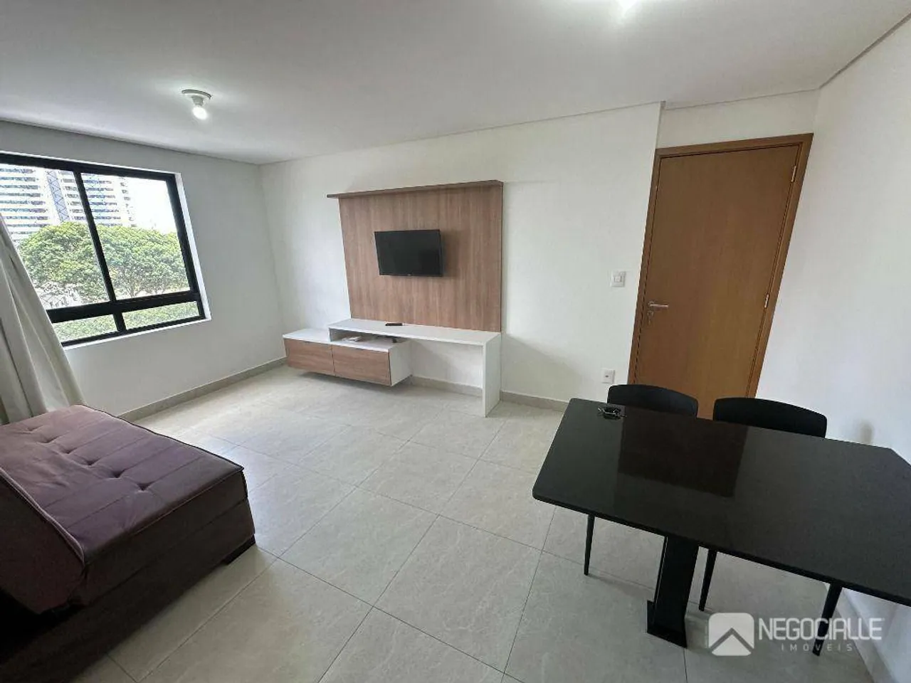 Flat com 1 suíte para alugar, 47 m² por R$ 2.250/mês - Centro - Campina Grande/PB