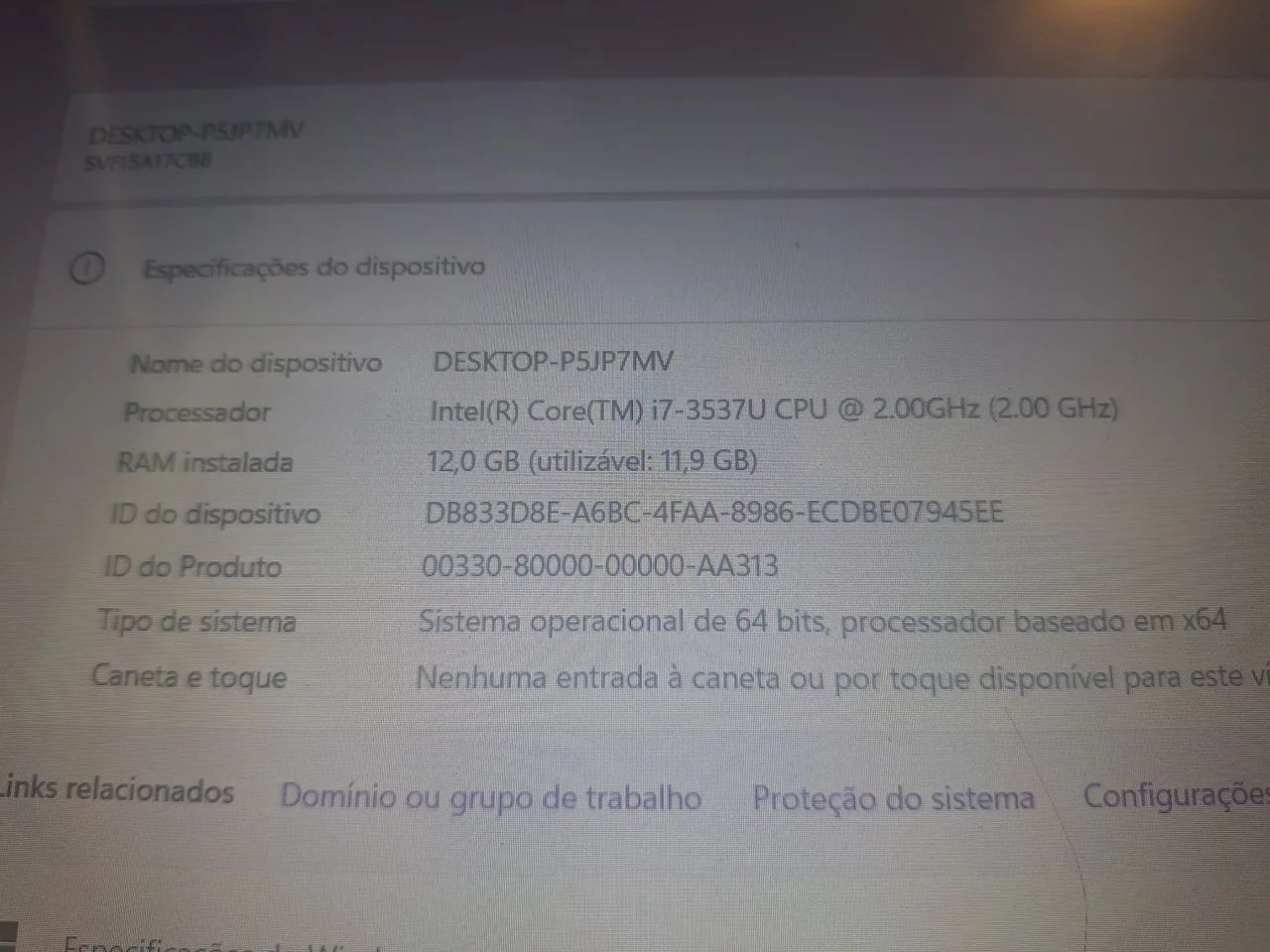 Notebook Sony Vaio Touch-screen i7 core - Foto 4