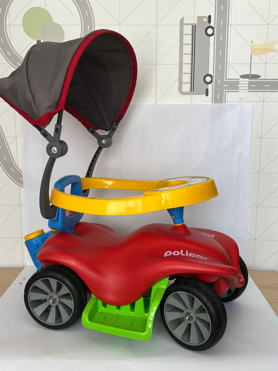 Carrinho 4 em 1 Policar Passeio  - Foto 2