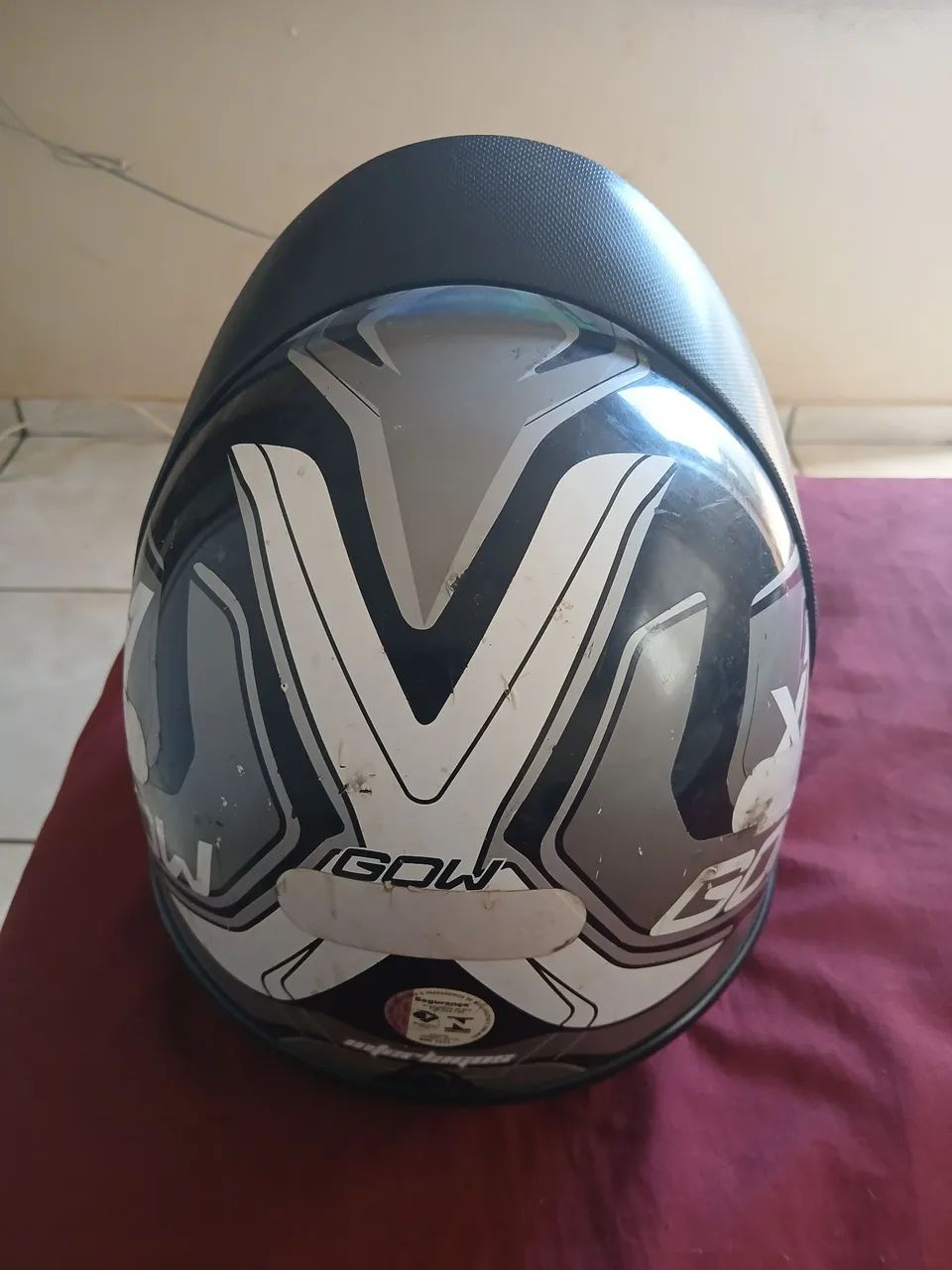 Capacete de Moto Gow - Tamanho M - Foto 3