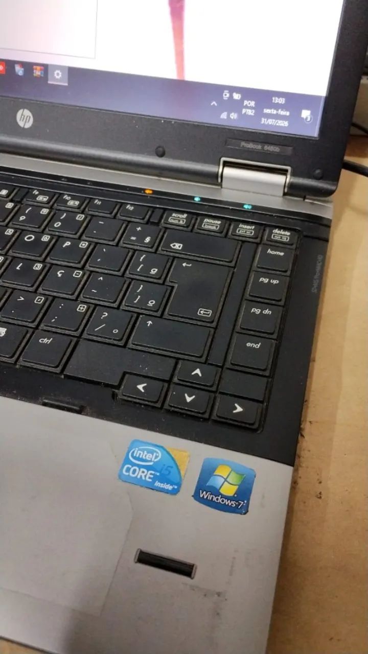 NOTEBOOK HP CORE I5 M460 2.53GHZ _ HD120GB.SSD  &  Webcam ok  - Foto 4