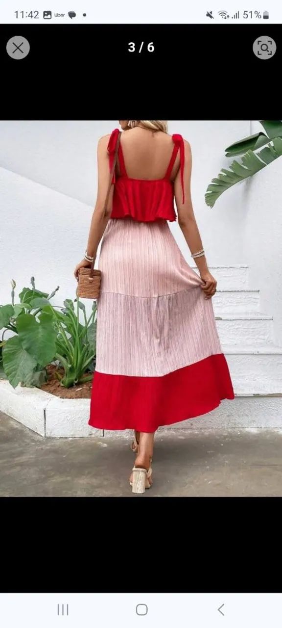 Vestido vermelho - Foto 2