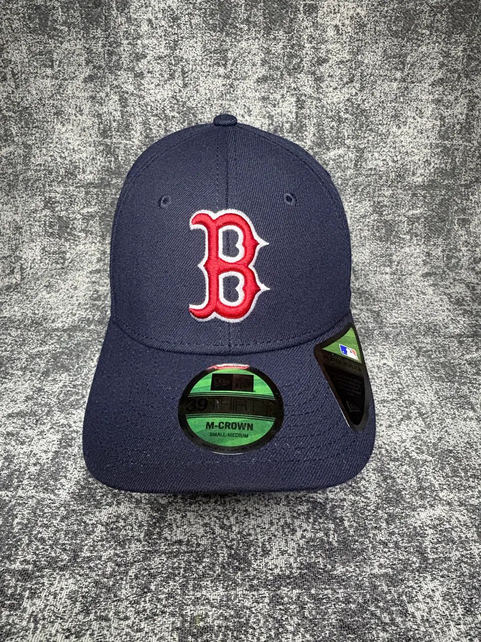 Boné 39THIRTY M-Crown Boston Red Sox MLB Marinho