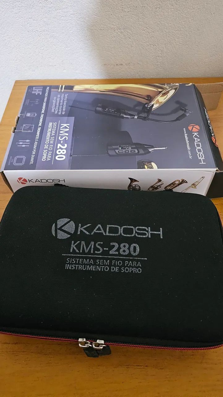 Microfone kadoshi sem fio para instrumentos de sopro - Foto 3