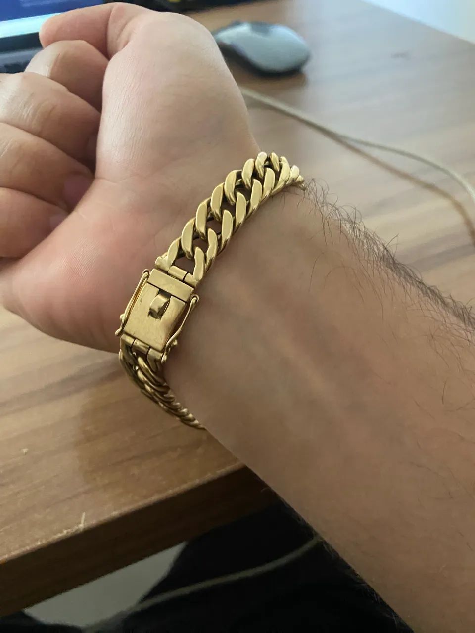 Ouro 18k pulseira 29.77 g - Foto 3