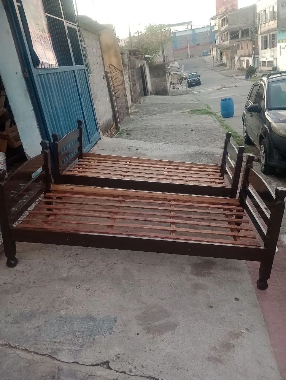 Cama de solteiro de madeira maciça 399,00 - Foto 3