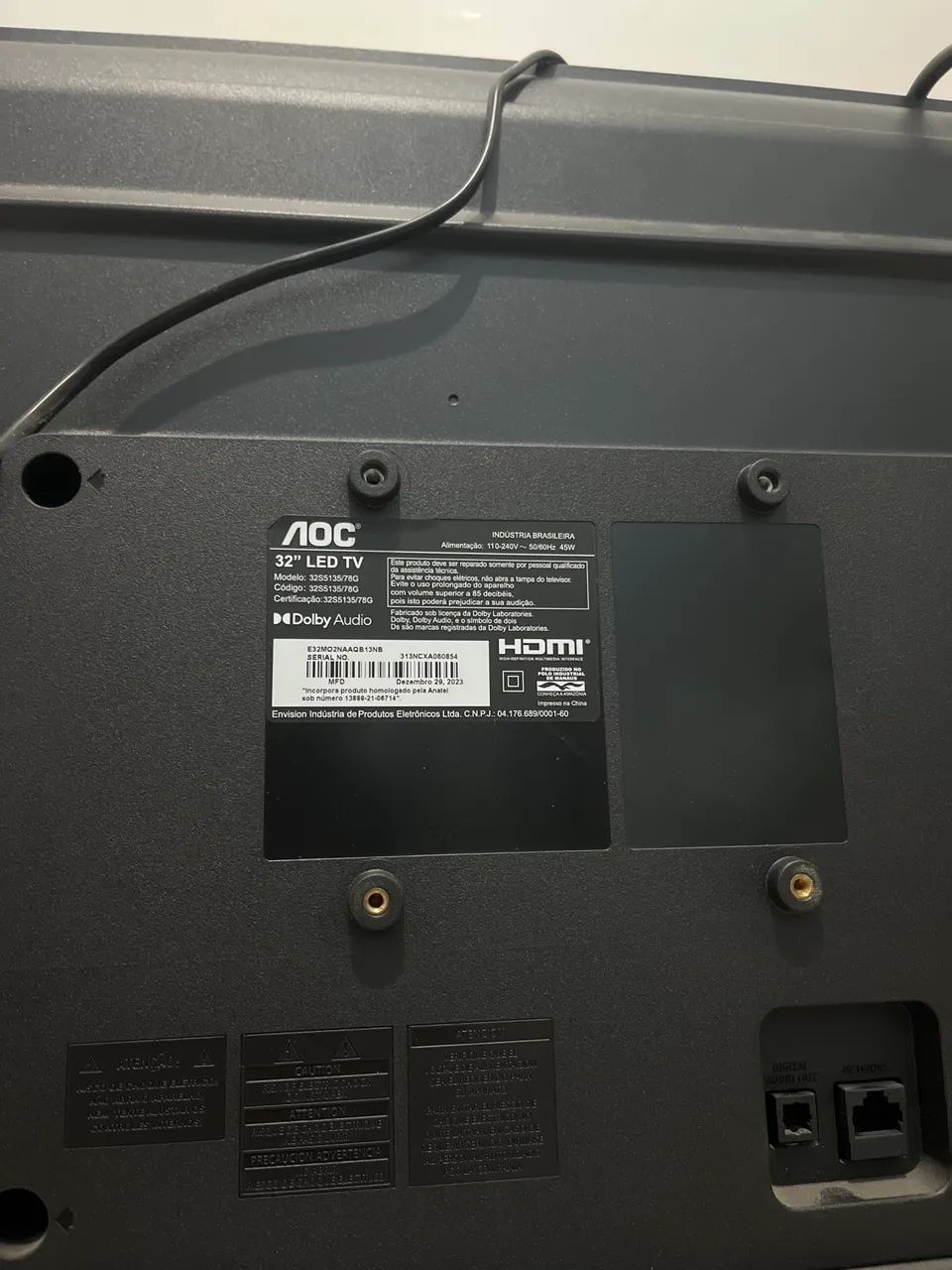 Smart TV AOC Roku semi nova - Foto 5