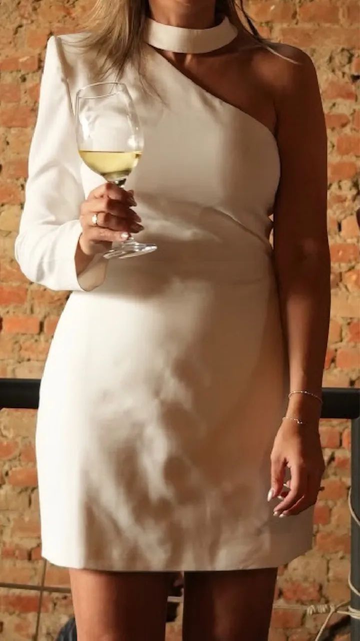 Vestido branco noivado