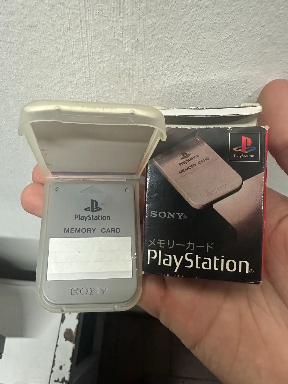 Memory Card com caixa original japonês