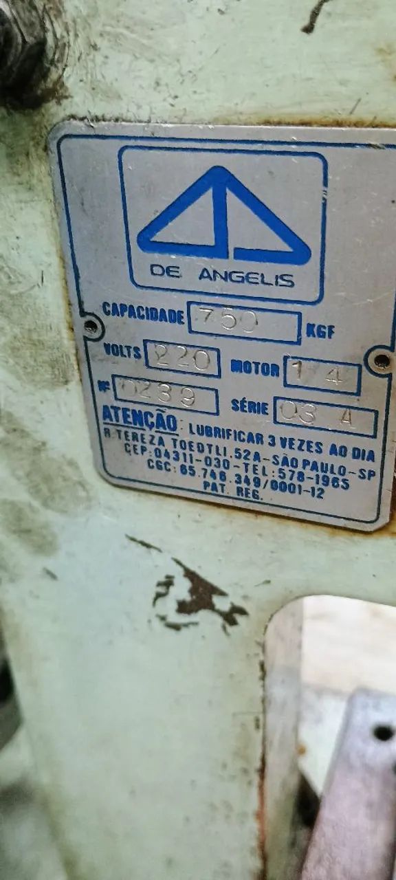 Mini prensa de 500 kilos de força a 2000 kl - Foto 5