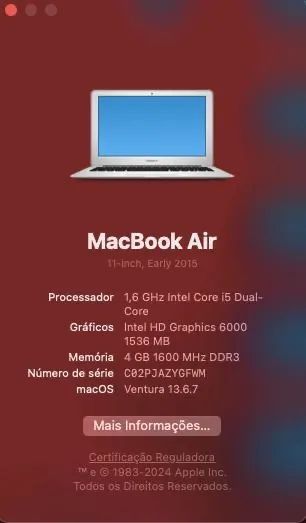 MacBook Air 11pol. 2015  - Foto 2