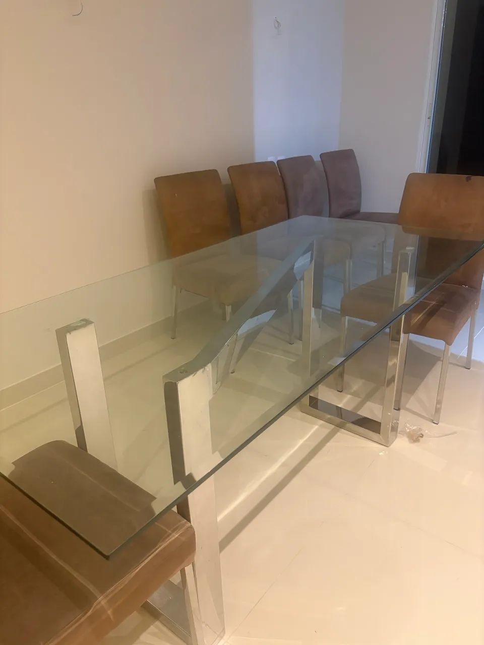 Conjunto de mesa de jantar com cadeiras
