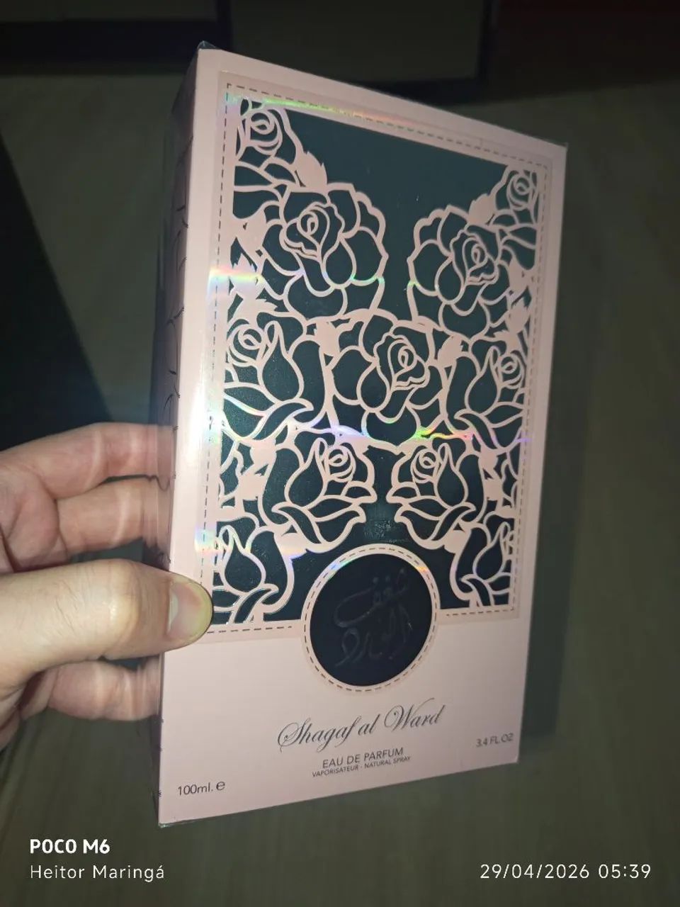 Perfume shagaf al ward 100ml
