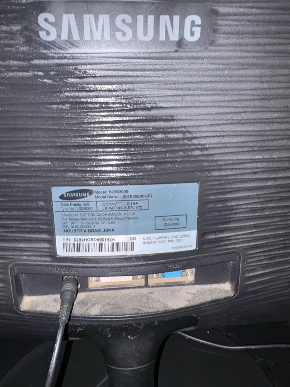 Monitor Samsung SyncMaster 22? LED Full HD - S22B300 - Foto 4