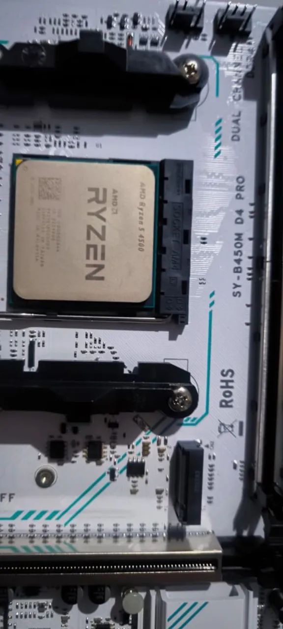 Ryzen 5 4500 + Placa mãe B450 - Foto 2