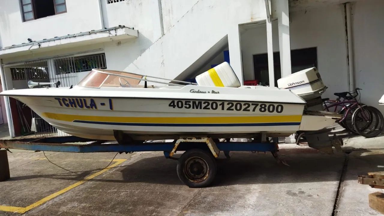 Lancha Cabrasmar Motorboat 5 p 1981 