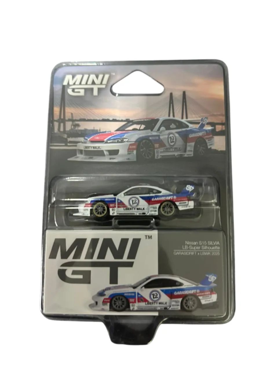 Mini Gt Nissan LB Super Silhouette S15 Silvia Garasidrift x Lbwk