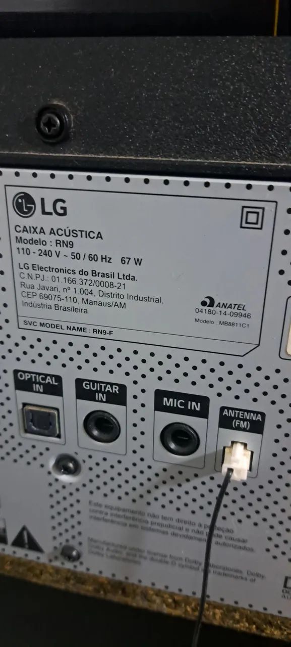 Caixa acústica LG RN9 - Foto 3