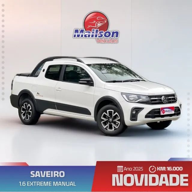 Volkswagen Saveiro Extreme 1.6 Flex 16V CD 2025