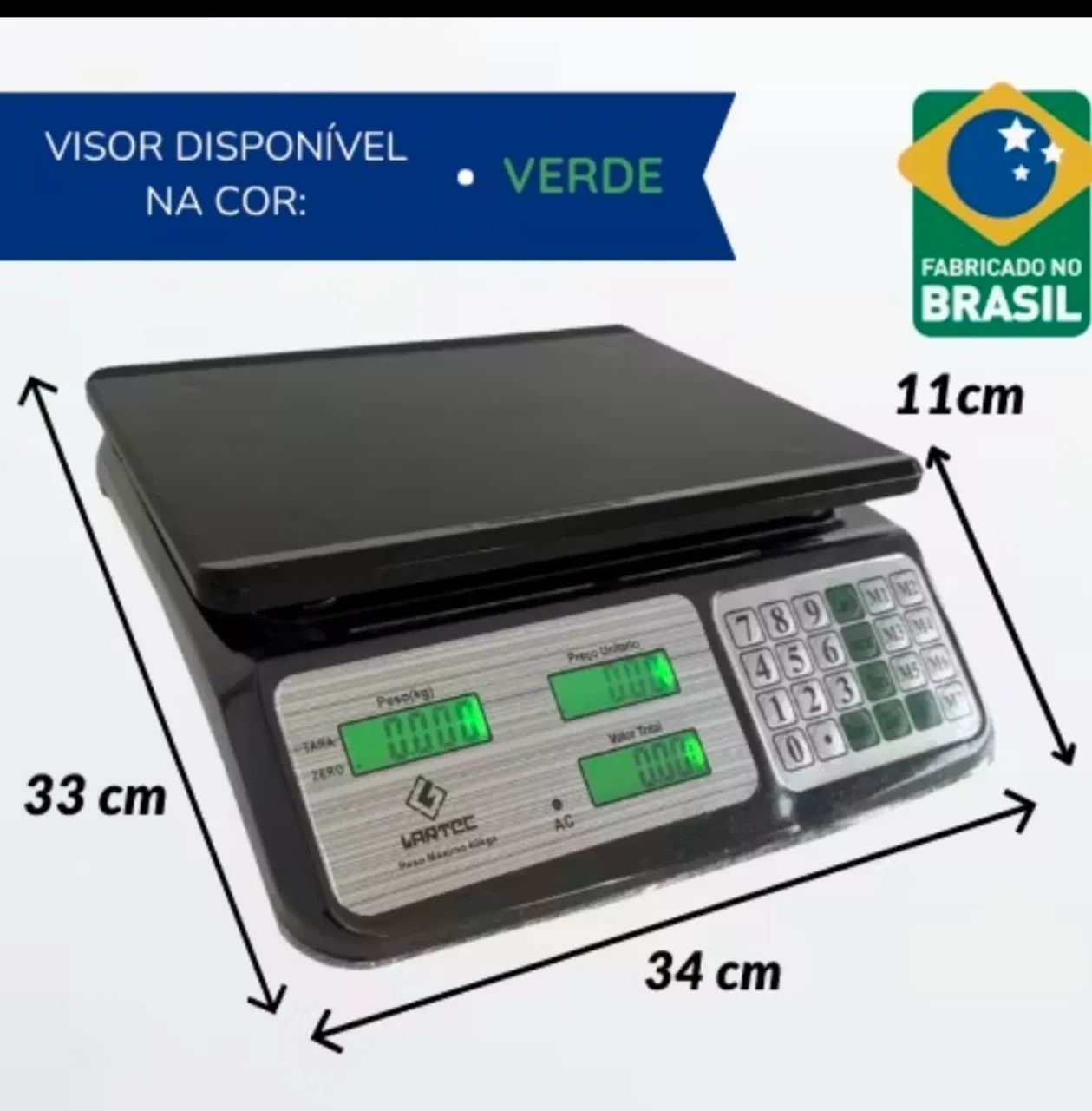 Balança comercial digital 40kg - Foto 3