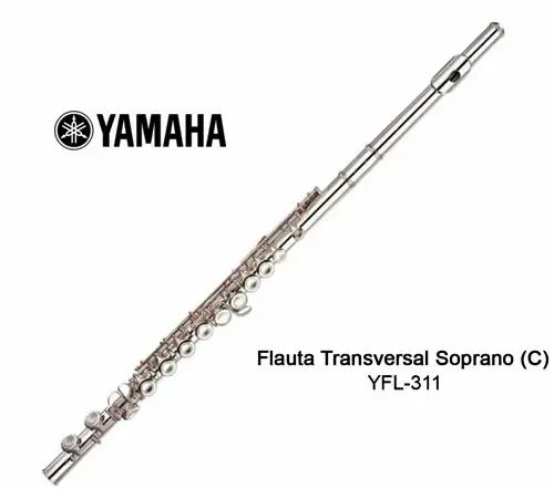 Flauta transversal Yamaha YFL-311 Japan  - Foto 2