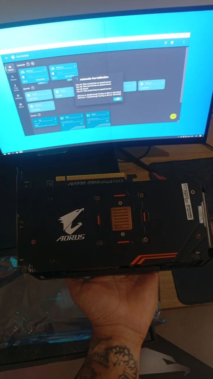 RX 570 AORUS ORIGINAL ( NAO É CHINESA) - Foto 4
