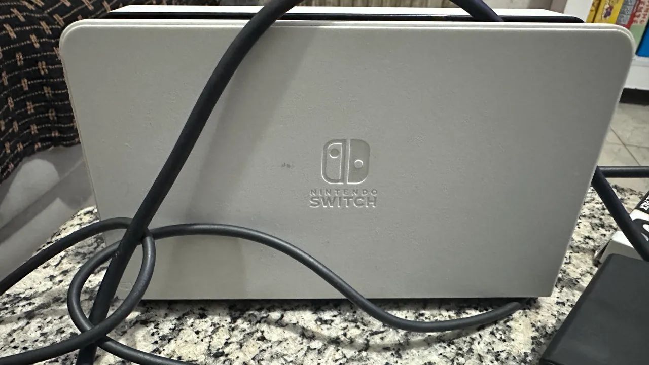 Nintendo Switch Oled (Branco) - Foto 2