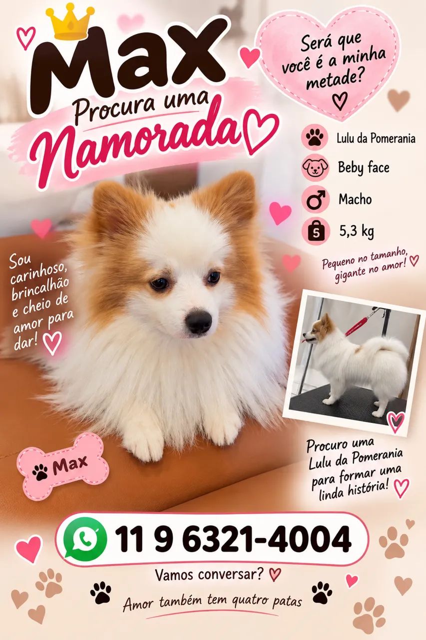  Namorada  para meu Max 