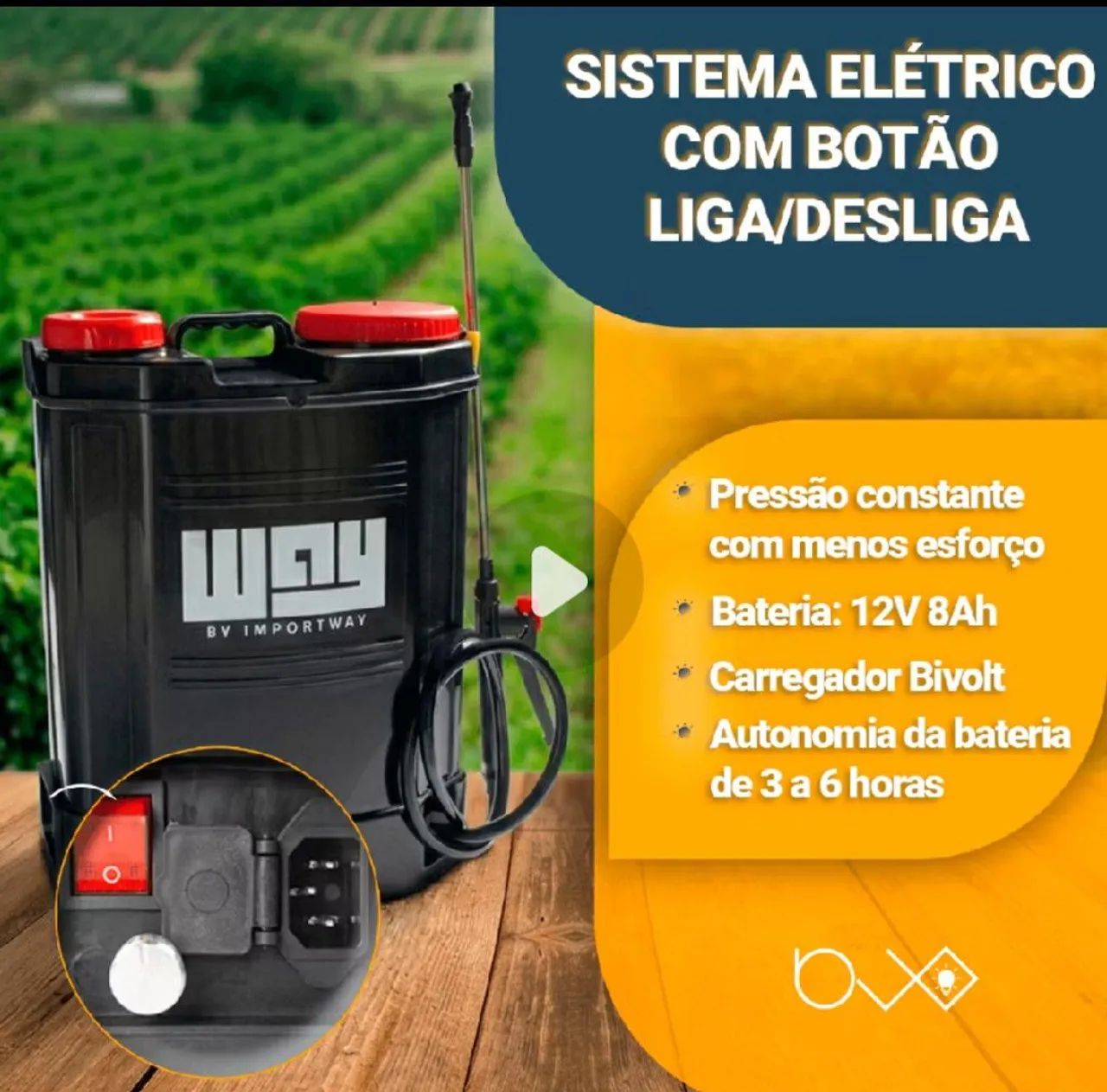 Vendo pulverizador veneno 20 l costa excelente estado - Foto 3