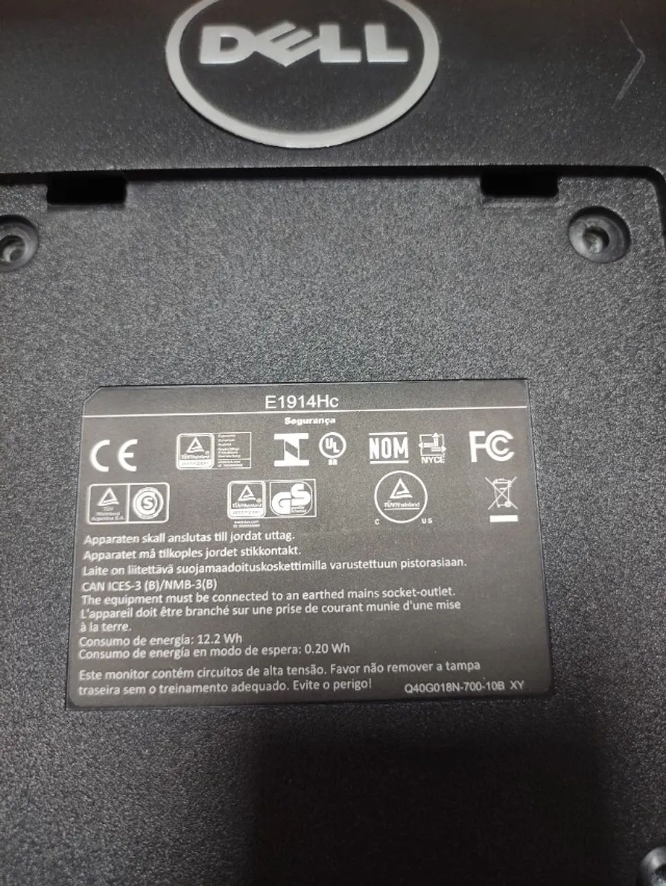 Monitor Dell E1914Hc - Foto 4