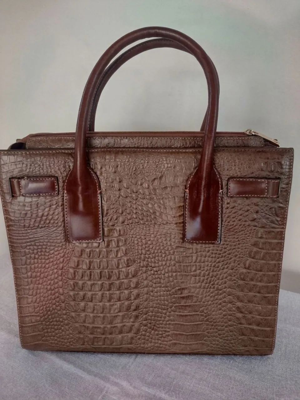 Bolsa couro legítimo griffaZzi  - Foto 3