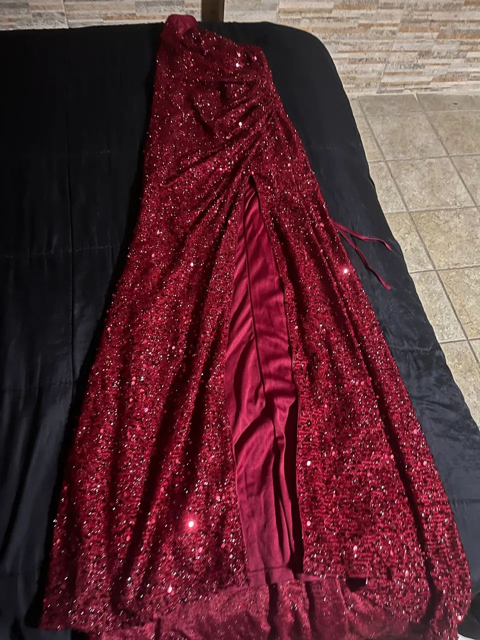 Vestido de Festa cor Marsala - Foto 5