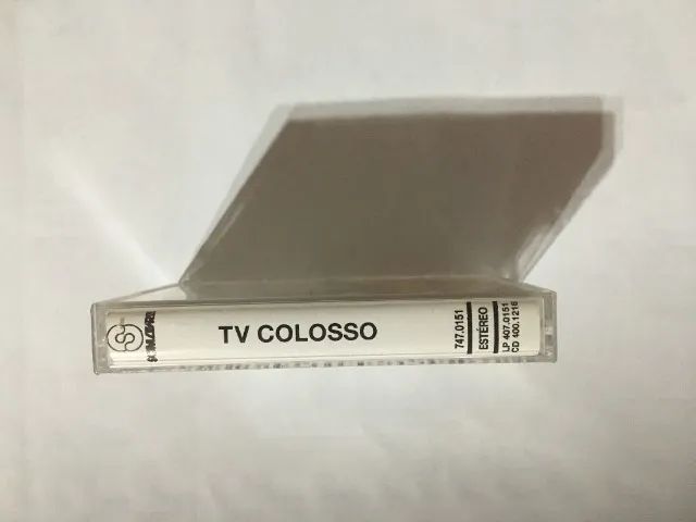 Fita K7 TV Colosso 1993 - Paralela Funcionando - CDs, DVDs etc