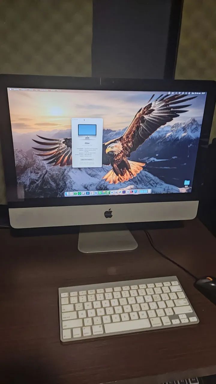 iMac 21 2009 8G Ram 480 SSD Único Dono - Foto 3