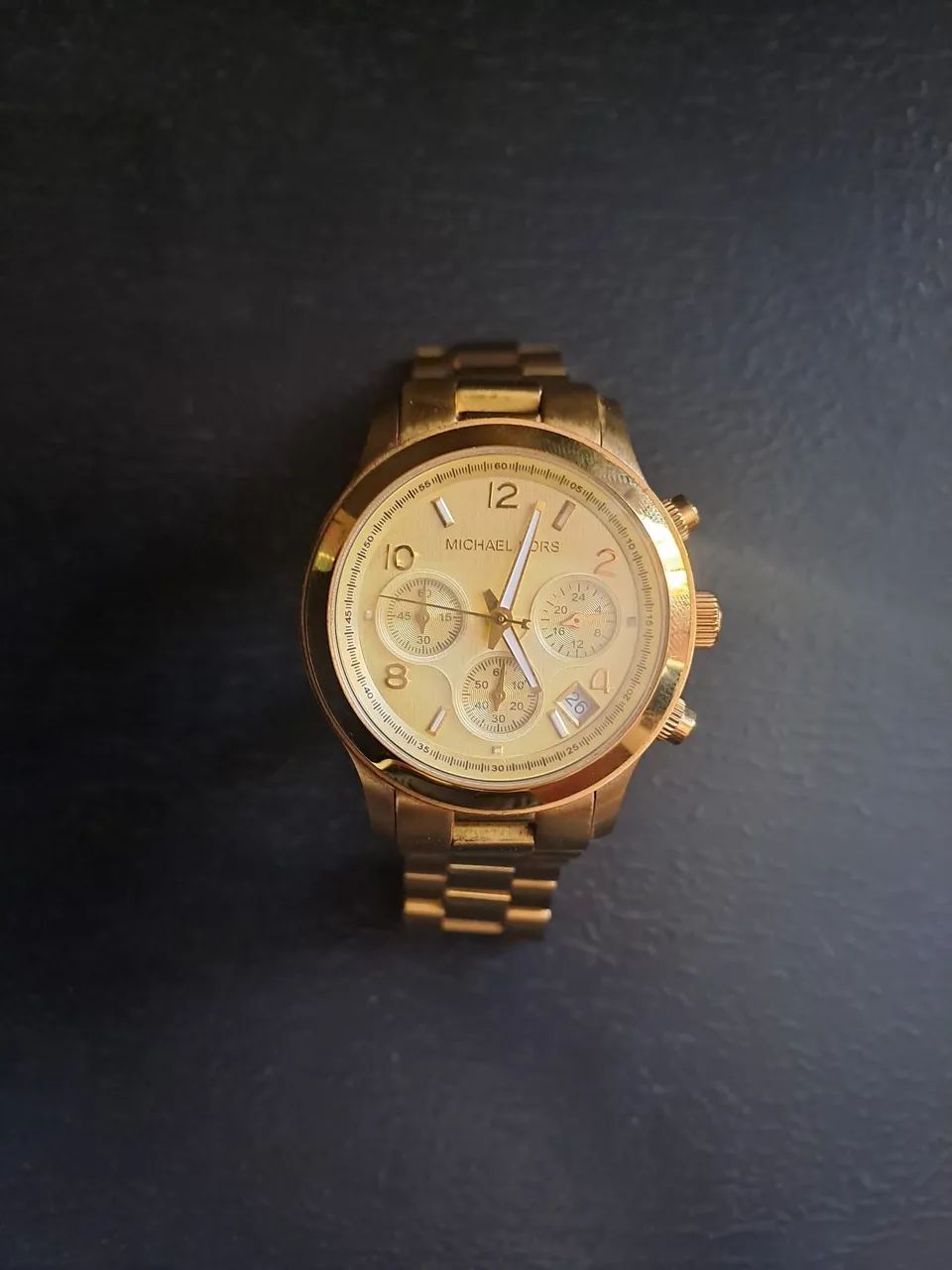 Relógio Feminino Michael Kors Original Dourado - Foto 2