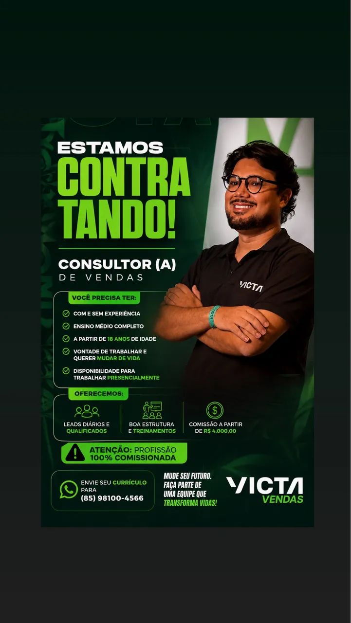 VAGA - CORRETOR DE IMÓVEIS (iniciante ou experiente - Foto 2