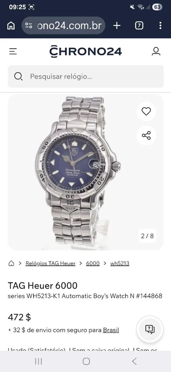 Relogio tag heuer  - Foto 2