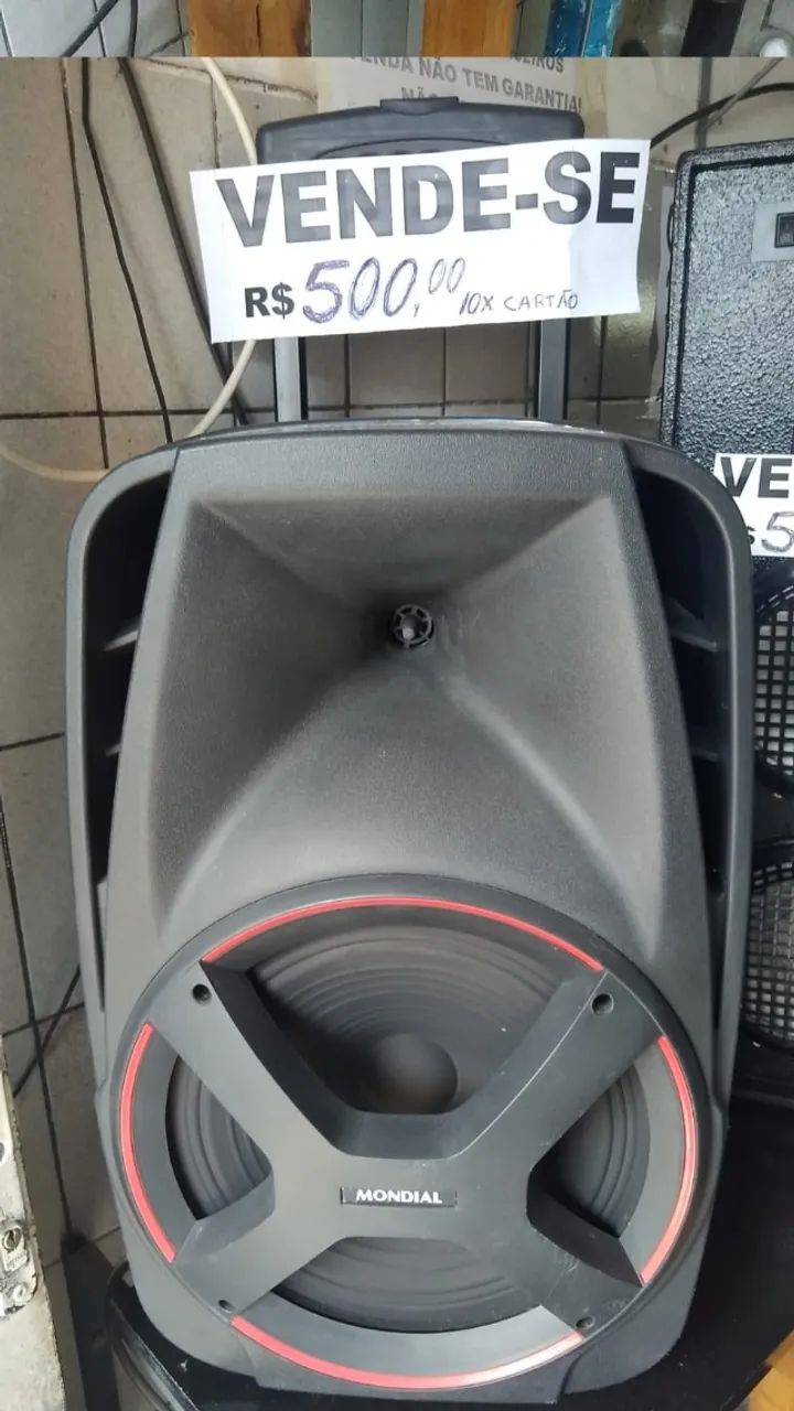 caixa de som mondial 550w - Foto 4