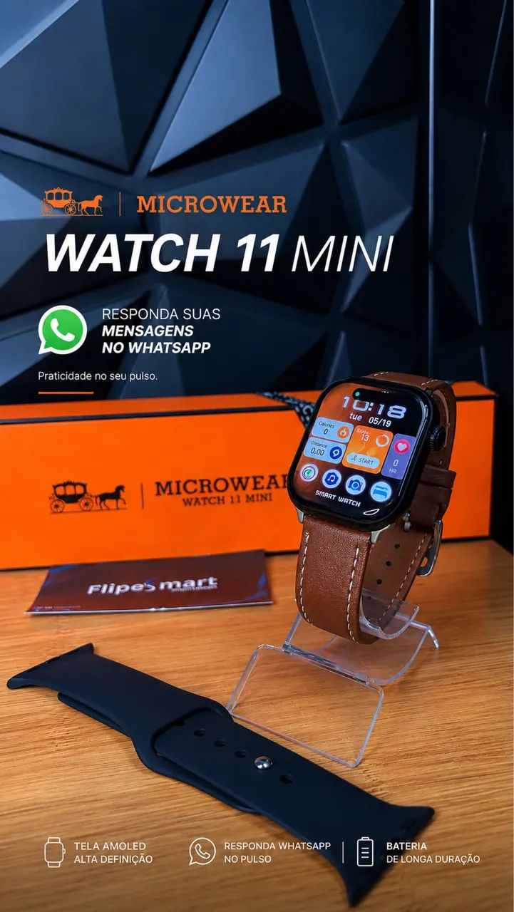 Watch 11 mini Microwear(Lacrado e Garantia)