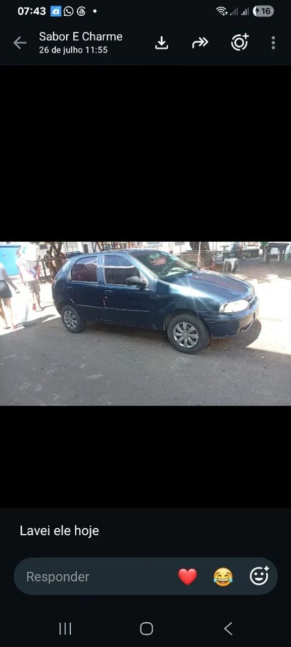 Fiat Palio Young 1.0 MPI 8V 4P (álcool) 2002