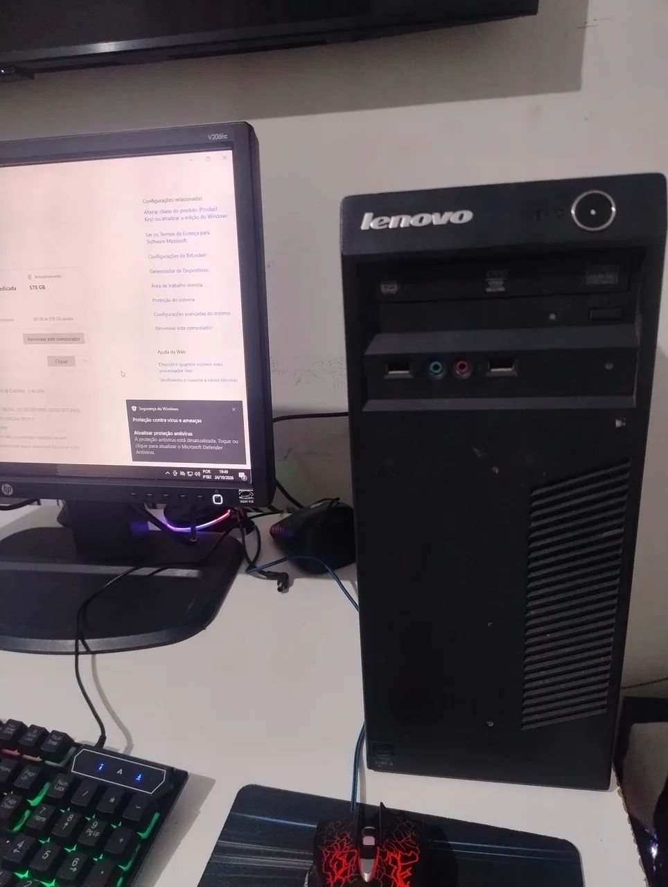 PC Gamer i7-4ª geração + SSD + 12GB RAM - Foto 2